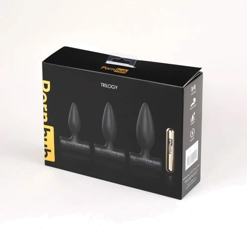 Набір анальних пробок Pornhub Anal Training Kit з перезаряджається вібропулей: Для кого унісекс
