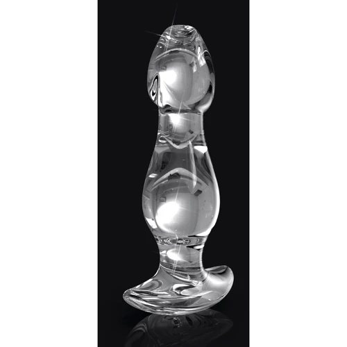 Анальная пробка Icicles No 72, 9.2x2.9 см: Наличие вибрации Нет