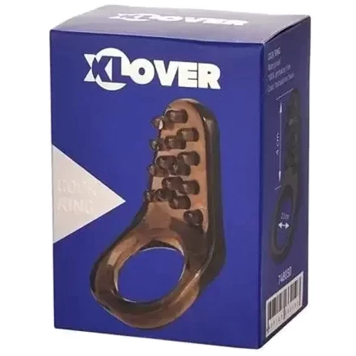 Эрекционное кольцо Toyfa XLover Penis Ring: Цвет черный