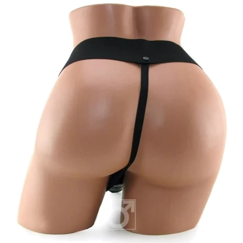 Фаллопротез Fetish Fantasy Deluxe Hollow Strap-On Set, 18,4х3,8 см: Диаметр, см 3.8