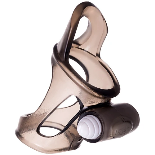 Виброкольцо Toyfa XLover Cock Ring: Цвет черный