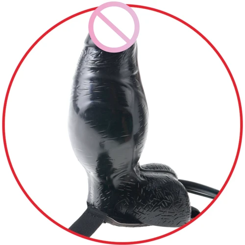 Надувной страпон Fetish Fantasy Series Inflatable Vibrating 6, 13,4x4,8 см: Тип Надувные