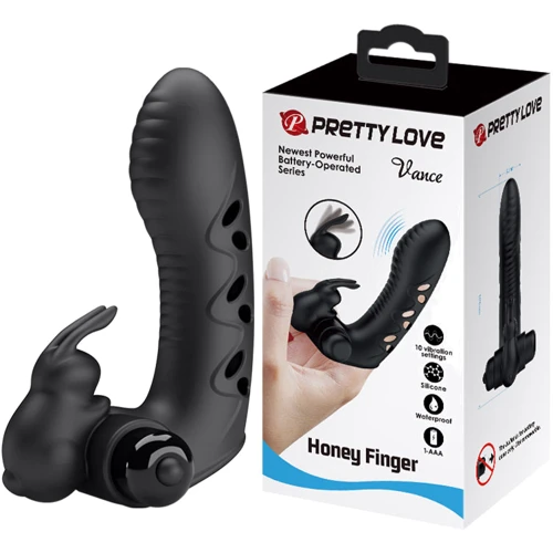Клиторальный стимулятор на палец Pretty Love - Honey Finger, BI-014851