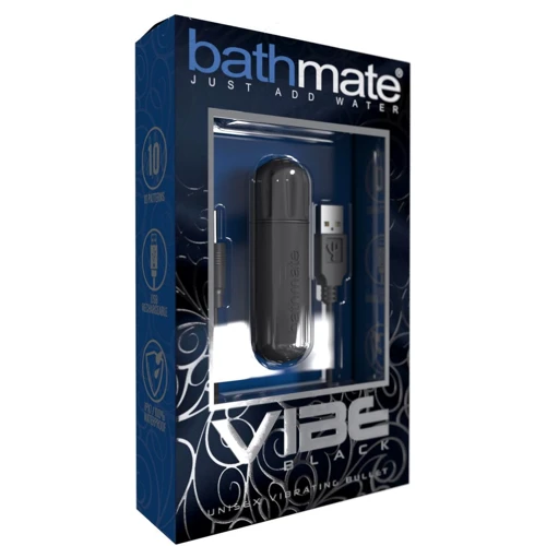 Вибропуля Bathmate Vibe Bullet Black: Тип управления Кнопочное