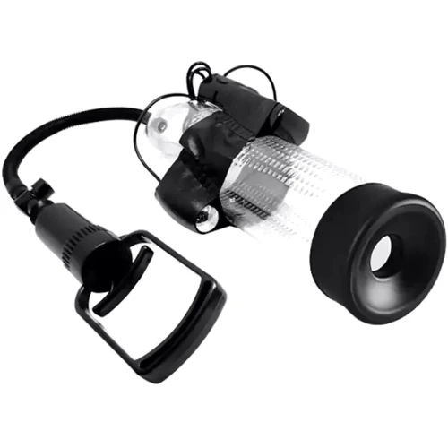 Вакуумна помпа з вібростимуляцією LYBAILE - Penis Enlargement System 9,8'' Vibration (BM-010066B) фото 6