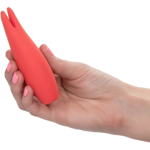 Клиторальный вибратор CalExotics Red Hot Flare, 11,5х3,25 см: Тип и форма Мини-вибраторы