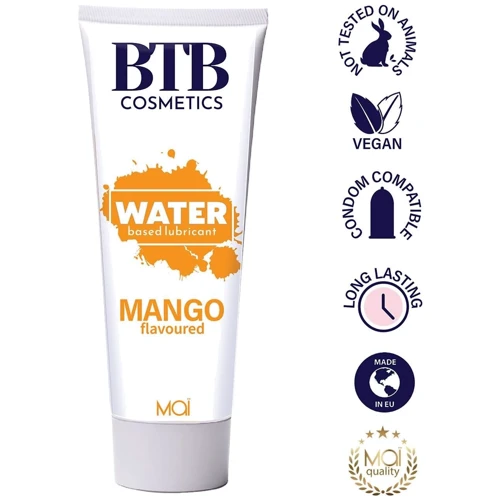 Смазка на водной основе MAI BTB FLAVORED MANGO с ароматом манго (100 мл): Для кого Унисекс