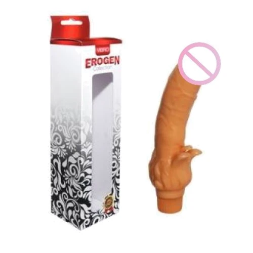 Реалістичний вібратор Erogen, 21х4,5 см