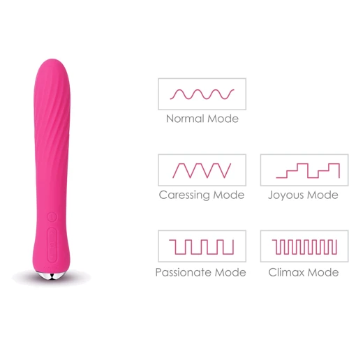 Svakom - Anya Heating Vibrator вибромассажер, 19.5x3.3 см: Назначение Для точки ДЖИ