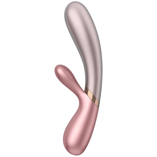 Смарт вібратор-кролик із підігрівом Satisfyer Hot Lover Pink: Тип управління кнопкове