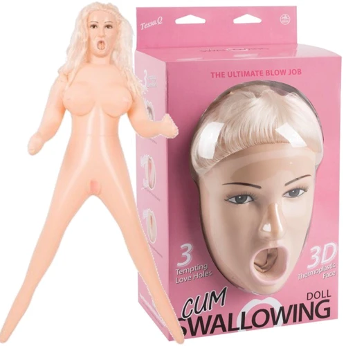 Секс-кукла с вибрацией Orion Cum Swallowing Doll - Tessa Q фото 7