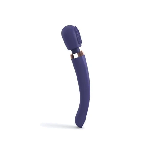 Вибромассажер с силиконовой щеточкой Love to Love Brush Crush - Midnight Indigo: Диаметр, см 5.3