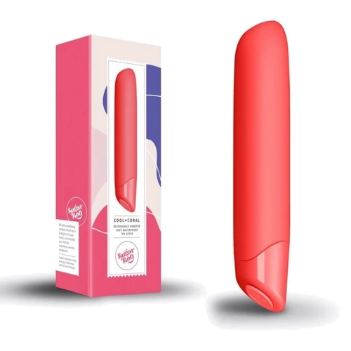Вібратор SugarBoo Cool Coral: Тип управління кнопкове