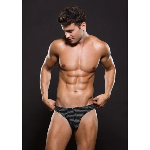 Мужские трусы в полоску Thong With Pinstripe, S/M