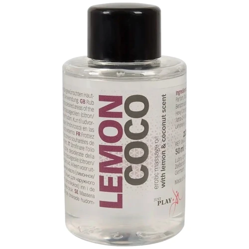 Массажное масло Just Play Lemon Coco, 50 ml