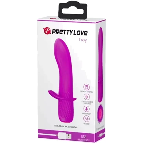 Вибратор Pretty Love Troy, BI-014607: Тип управления Кнопочное