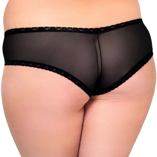 Женские стринги SoftLine - String 2469, Plus Size, XL (black): Для кого Для женщин