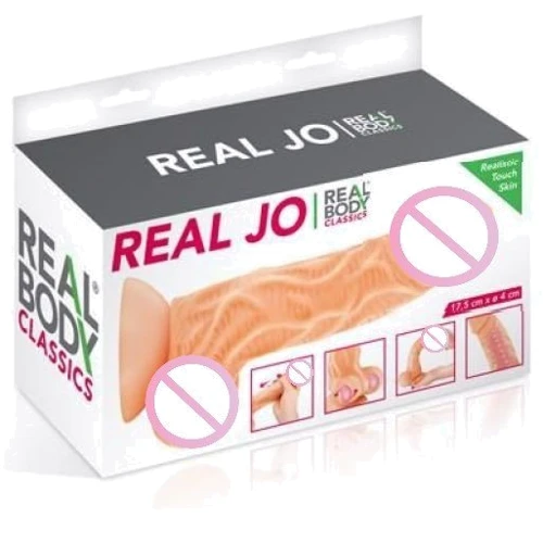 Фаллоимитатор с подвижной крайней плотью Real Body - Real JO: Тип Реалистичные