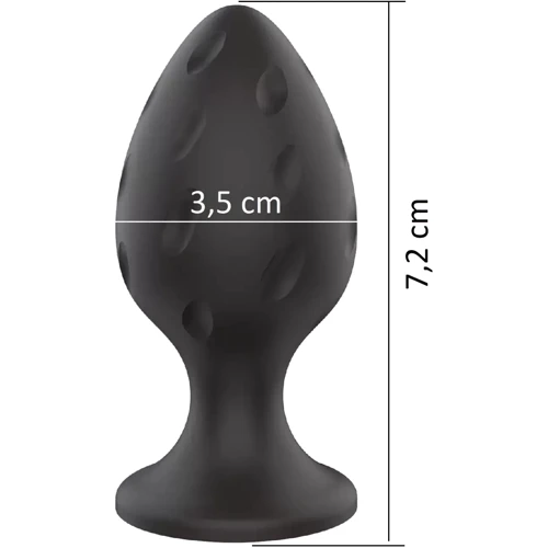 Анальний силіконовий затор Boss Series - Silicone Anal Plug M (BS7800020): Тип Анальные пробки