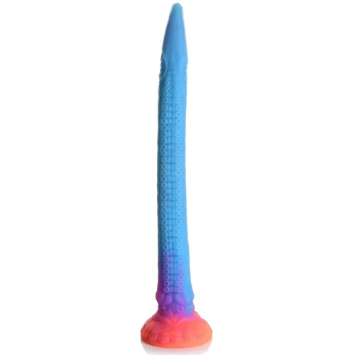 Фантазійний фалоімітатор Creature Cocks Makara Glow-in-the-Dark Snake Dildo