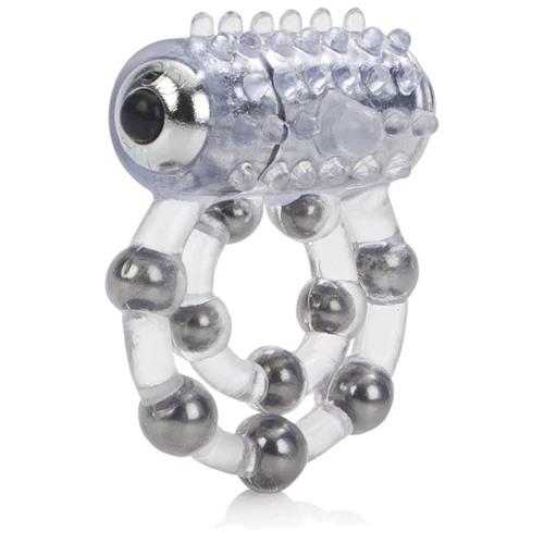 Віброкільце з 10 кульками Maximus Ring 10 Stroker Beads фото 4