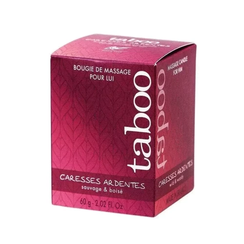Масажна свічка для жінок TABOO Caresses Ardentes, 60 гр: Особливості З ароматом