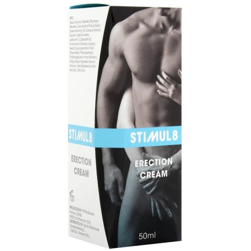 Крем для посилення ерекції Stimul8 Erection Cream, 50 мл (DEL3100004180)