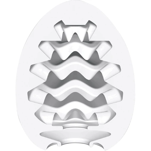 Мастурбатор-яйцо Tenga Egg Wavy II Cool с двойным волнистым рельефом и охлаждающим эффектом: Для кого Для мужчин
