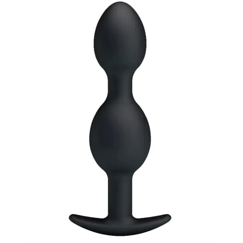 Анальная пробка со смещенным центром тяжести Pretty Love silicone Anal balls