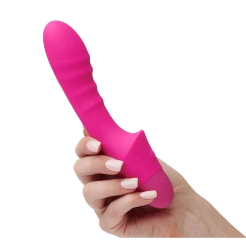 Ребристий вібратор So Divine Pash Ribbed G-spot Vibrator (рожевий): Призначення Вагінальні