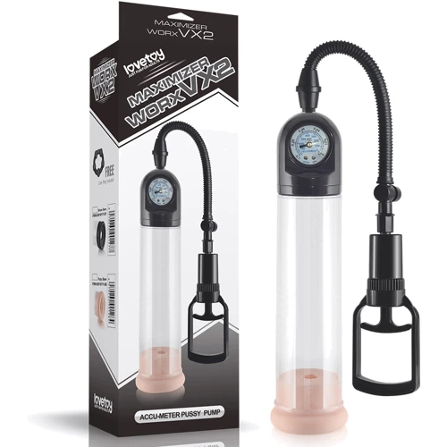 Вакуумний помпа Maximizer WorxVX2 Accu Meter Pussy Pump: Для кого Для мужчин