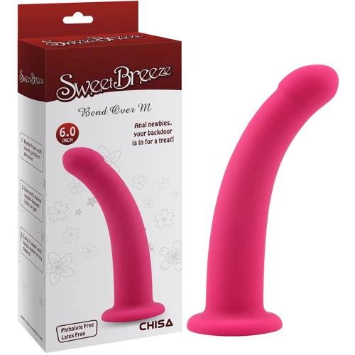 Фалоімітатор Chisa Sweet Breeze Bend Over M Pink: Призначення Анальные