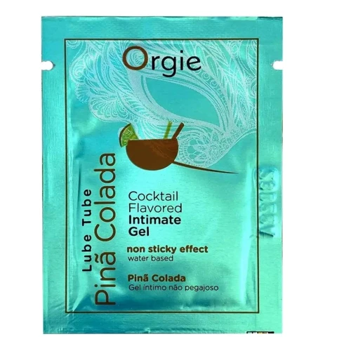 Пробник Лубрикант на водній основі Orgie Lube Tube Pina Colada, 2 мл, смак та аромат піна колади: Для кого Унисекс