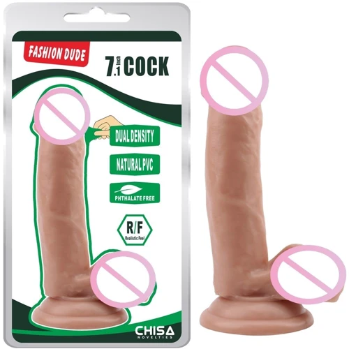 Фаллоимитатор Chisa Fashion Dude 7.1" Flesh: Назначение Вагинальные