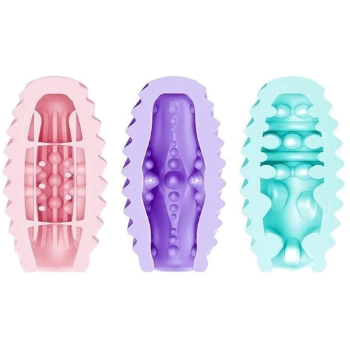 Набір з 15 шт мастурбаторів Pretty Love Double-Sided EGG, BI-014832H: Призначення  кишеньковий