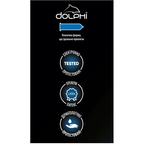 Презервативы DOLPHI Classic, 24 шт: Тип Классические