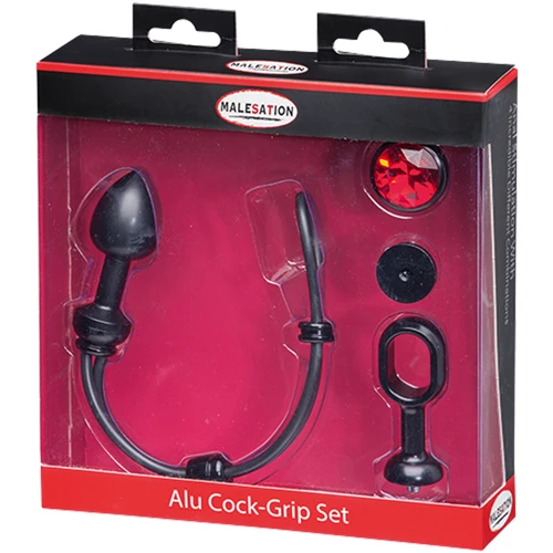 Секс набор Malesation Alu Cock-Grip Set Klein: Для кого Унисекс
