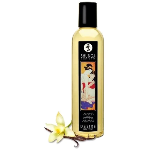 Массажное масло Shunga Desire - Vanilla (250 мл)