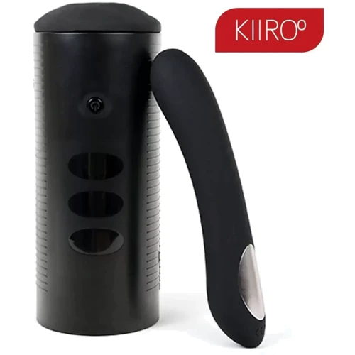 Интерактивный набор мастурбатор Kiiroo Titan + стимулятор точки G Pearl 2 Couple Set Black фото 7