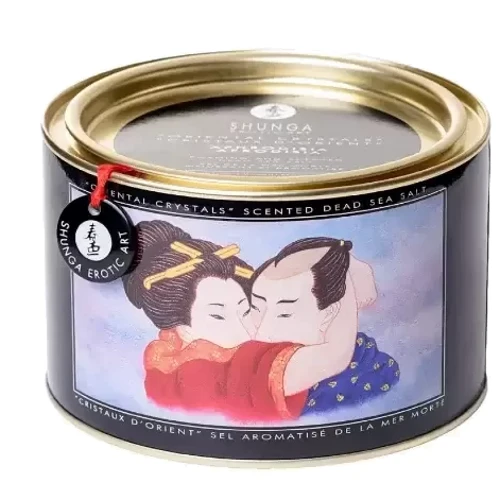 Соль для ванны Shunga Oriental Crystals Bath Salts - Aphrodisia (600 г), соль Мертвого моря фото 3