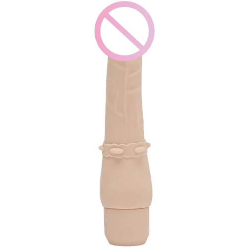 Вибратор Classic Smooth Vibrator, 11.5x3.2 см, телесный: Назначение Вагинальные