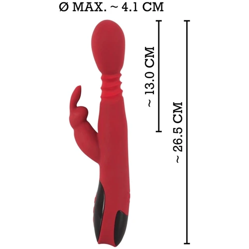 Вібратор із підігрівом Orion Rechargeable Massager For Her Rabbit Vibrator: Тип управління кнопкове