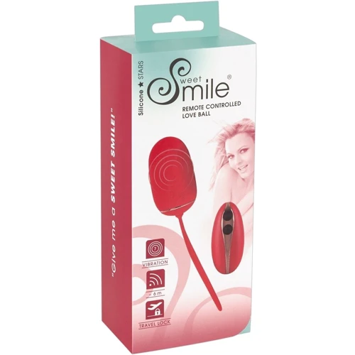 Виброяйцо Orion Sweet Smile Remote Controlled Love Ball: Длина, см 6.2