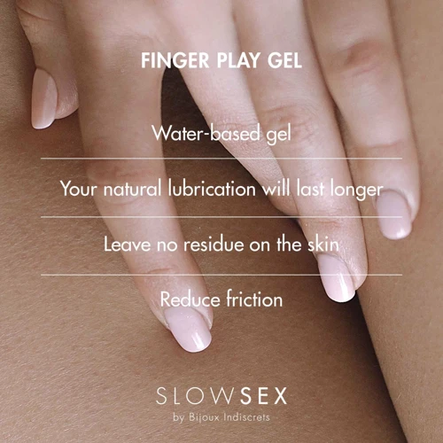 Гель-смазка для мастурбации Bijoux Indiscrets SLOW SEX - Finger play gel: Тип Вагинальные