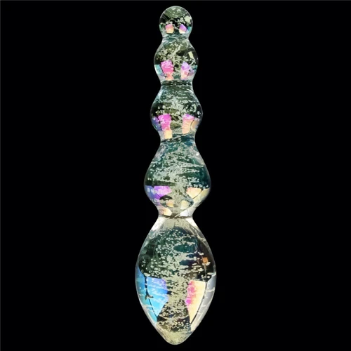 Фаллоимитатор LoveToy Twilight Gleam Glow-in-the-dark Glass Dildo Tantalizing Orbs: Назначение Вагинальные