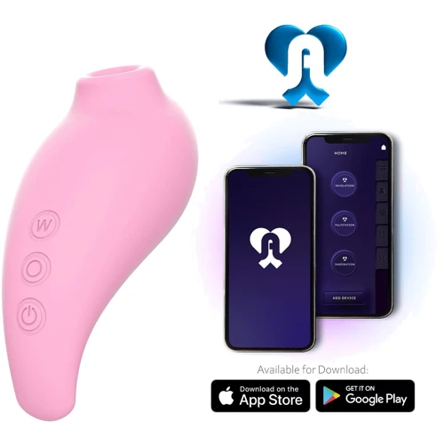 Вакуумный стимулятор Adrien Lastic Revelation Pink + APP