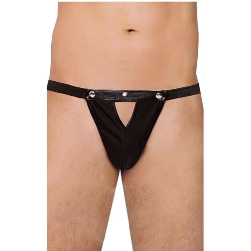 Мужские трусы SoftLine - Thong 4507, S-L (black)