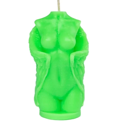 Свеча LOVE FLAME - Angel Woman Green Fluor, CPS08-GREEN