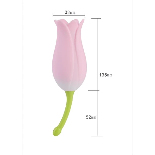 Вібратор Otouch Juliet Pink Massager: Діаметр, см 5.2