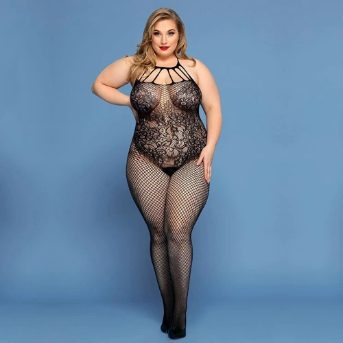 Бодистокинг JSY P91168 Plus Size: Вид Бодистокинг